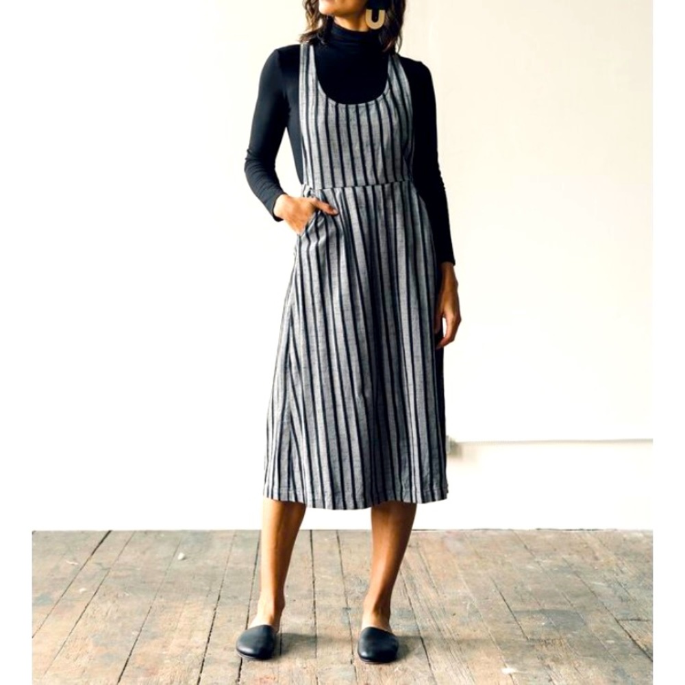 Ace & Jig Spencer Midi Dress in Concrete